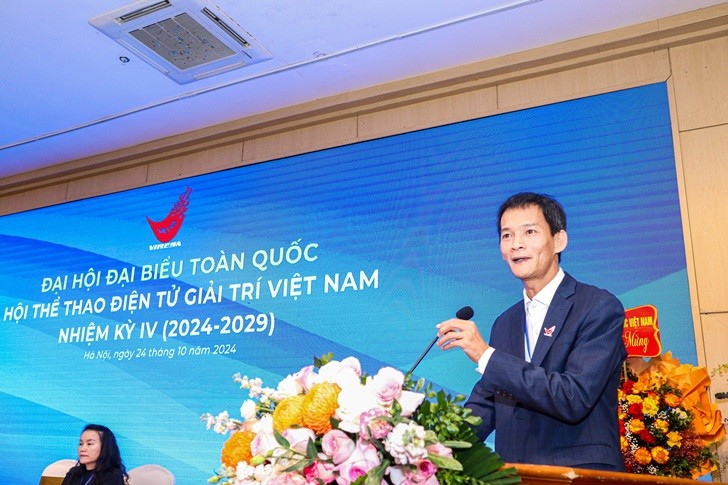 Đại hội đại biểu toàn quốc hội thể thao điện tử giải trí Việt Nam nhiệm kỳ IV (2024 - 2029) Đại hội đại biểu toàn quốc hội thể thao điện tử giải trí Việt Nam nhiệm kỳ IV (2024 - 2029)