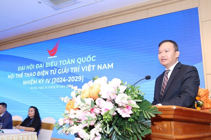 Đại hội đại biểu toàn quốc hội thể thao điện tử giải trí Việt Nam nhiệm kỳ IV (2024 - 2029) Đại hội đại biểu toàn quốc hội thể thao điện tử giải trí Việt Nam nhiệm kỳ IV (2024 - 2029)