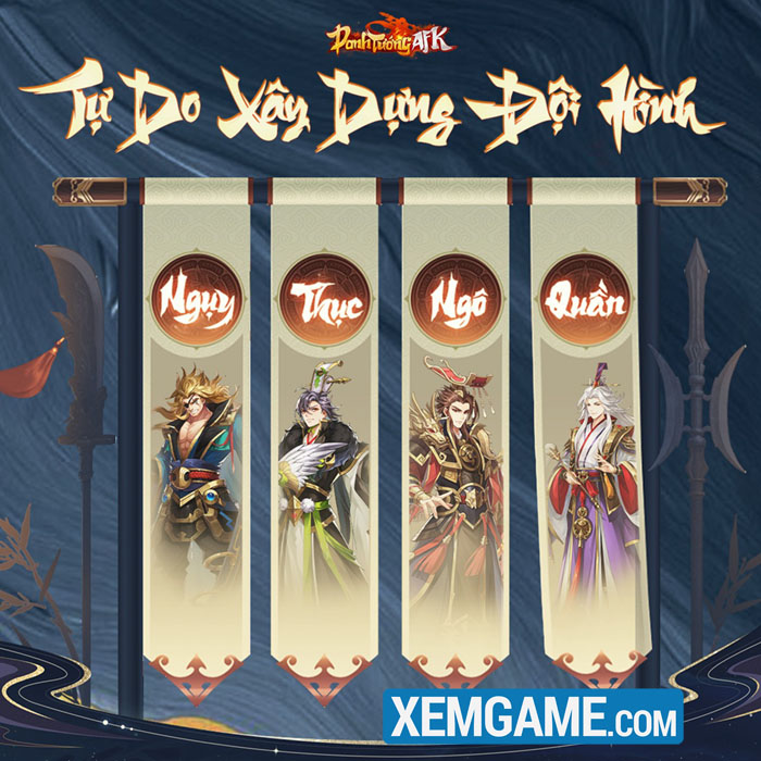 Danh Tướng AFK – một sản phẩm mới của Funtap ra chào sân tháng 10 danh tuong afk gioi thieu game 5