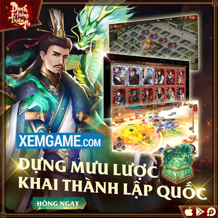 Danh Tướng Thiên Hạ REGZ bất ngờ cập bến làng game Việt danh tuong thien ha ra mat viet nam 3