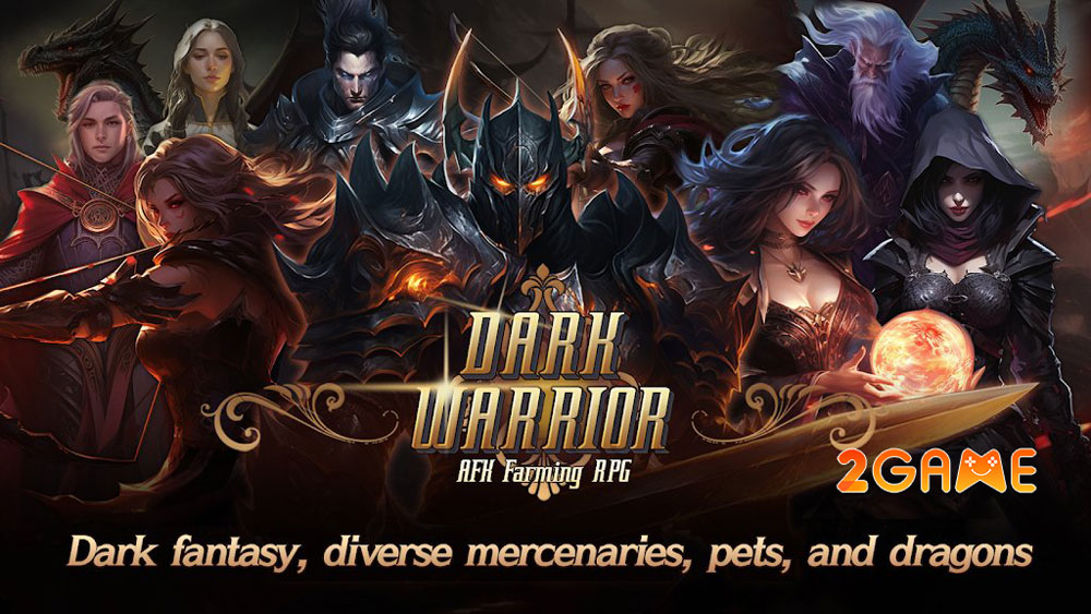 Bồi dưỡng chiến binh bóng tối chống lại Quỷ Vương trong game nhập vai Dark Warrior Idle dark warrior idle 1