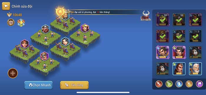 dau-tuong-vng-ingame-4 “U mê không lối thoát” với trải nghiệm tuyệt đỉnh của tựa game chiến thuật đa nền văn minh Đấu Tướng VNG dau tuong vng ingame 4