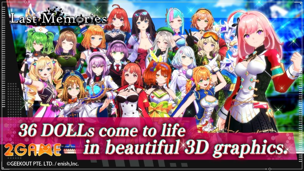 Đồng hành và chiến đấu cùng 36 cô nàng thiếu nữ xinh đẹp trong game De:Lithe Last Memories