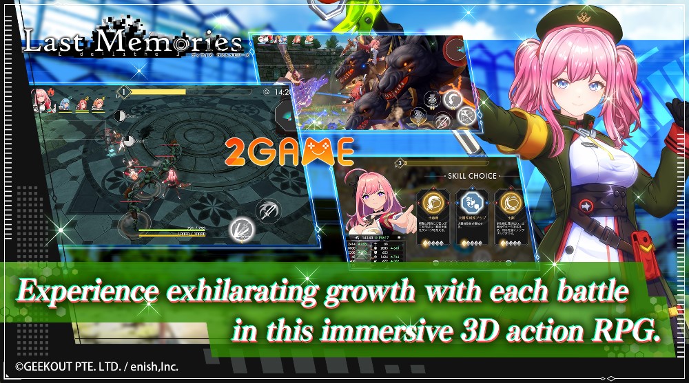 Trải nghiệm lối chơi nhập vai hành động trên nền đồ họa 3D cực cuốn trong De:Lithe Last Memories