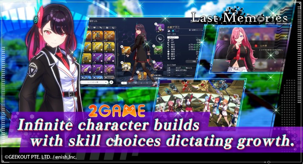 Chiến đấu cùng các thiếu nữ xinh đẹp trong game De:Lithe Last Memories de lithe last memories 4