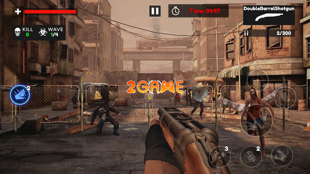 Lối chơi gay cấn của game Dead Town Lối chơi gay cấn của game Dead Town