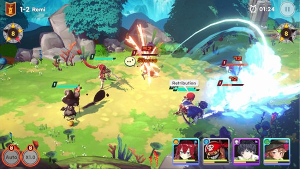 Game chiến thuật thẻ bài siêu chibi Demian Saga siêu thích hợp để giải trí demian saga game giai tri thumbjpg