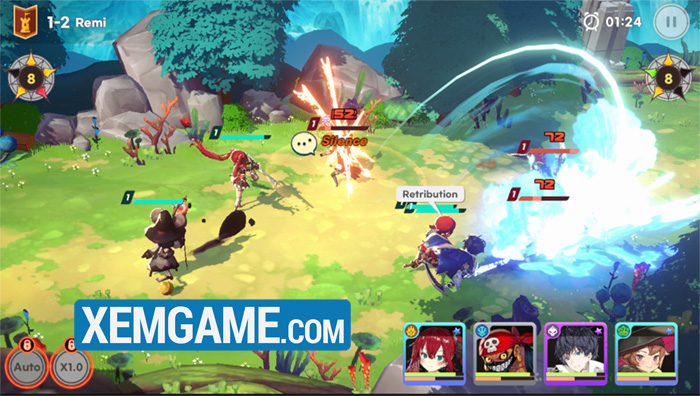 Game chiến thuật thẻ bài siêu chibi Demian Saga siêu thích hợp để giải trí demian saga battle guide 4 2