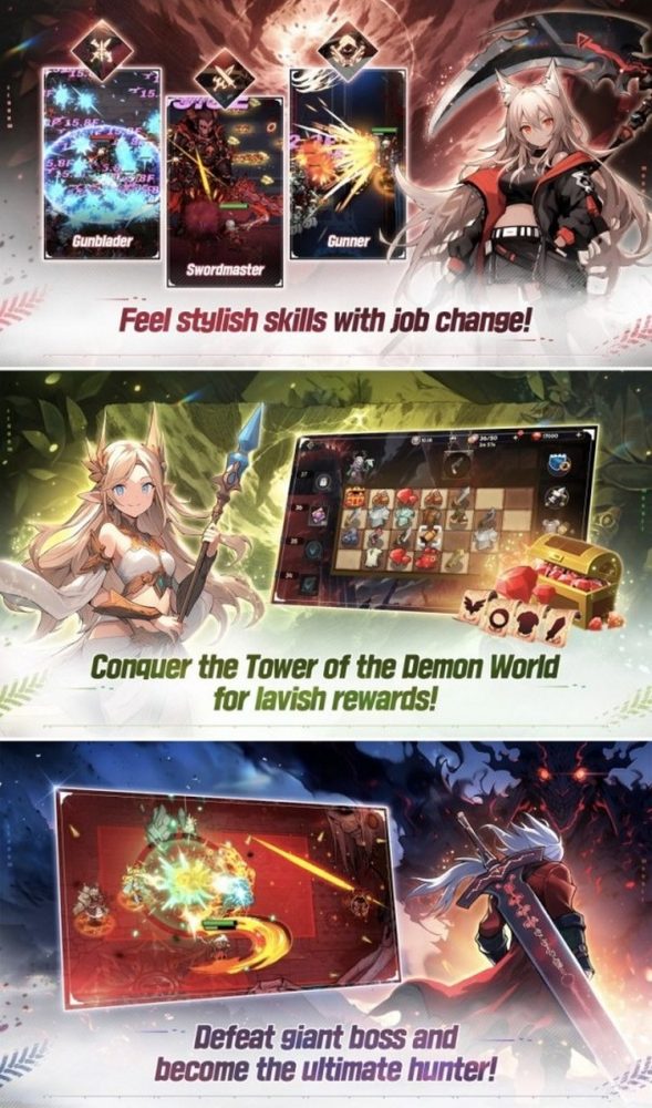 demon-hunter-idle-3 Demon Hunter Idle - Game hành động RPG mới đã mở Đăng ký trước trên Google Play Store demon hunter idle 3