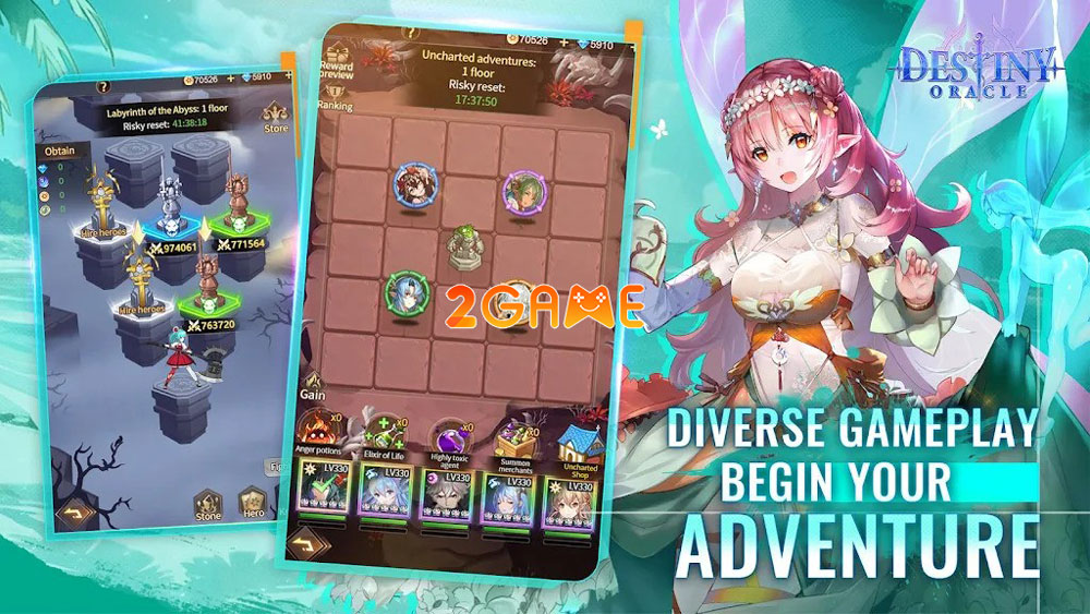 Lối chơi hấp dẫn của game thẻ tướng Destiny Oracle