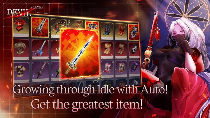 Devil Slayer - Tựa game Idle hội tụ dàn mỹ nhân phiên bản “chặt chém” cực mạnh