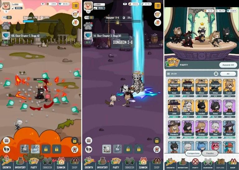 dfkdhpw Cat Legends: Idle RPG Game hiện đã mở Đăng ký trước thông qua Google Play Store dfkdhpw