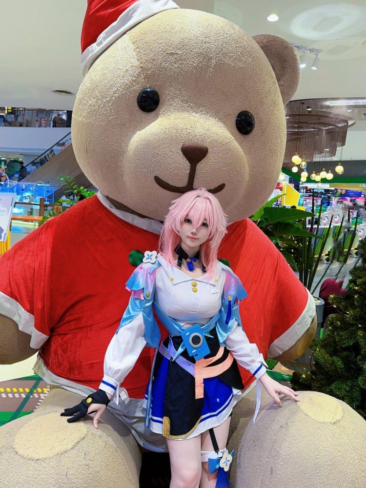 dh0eipn Chiêm ngưỡng bộ ảnh cosplay March7th trong Honkai: Star Rail được thực hiện bởi coser Grace dh0eipn