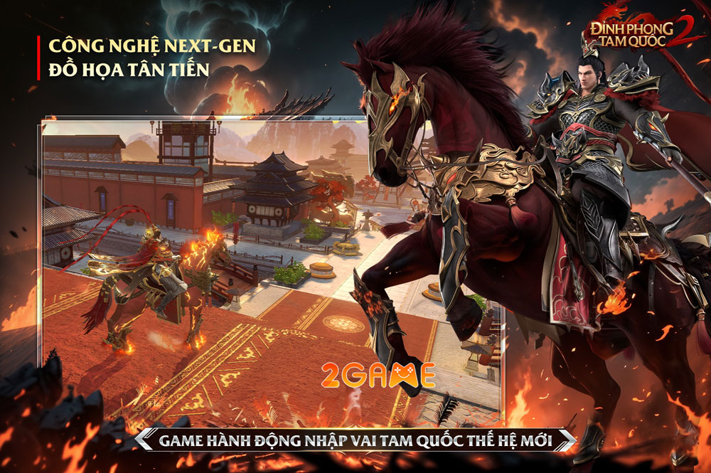 Bom tấn game nhập vai hành động Đỉnh Phong 2 – Tân Tam Quốc sắp sửa cập bến làng game Việt dinh phong 2 tan tam quoc 5 1