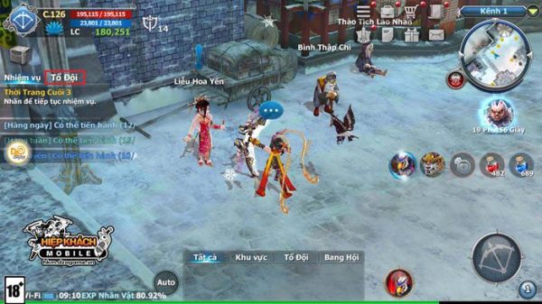 Các tính năng “nhỏ nhưng có võ” trong Hiệp Khách Mobile DzoGame dlitqxxw hiepkhachmobile todoi thumbjpg