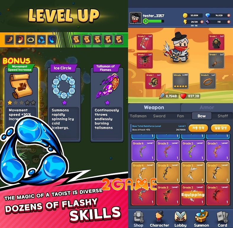 DOSA Survivor – Game roguelike giải cứu thế giới cổ tích cùng dàn anh hùng dễ thương dosasurvivor 3