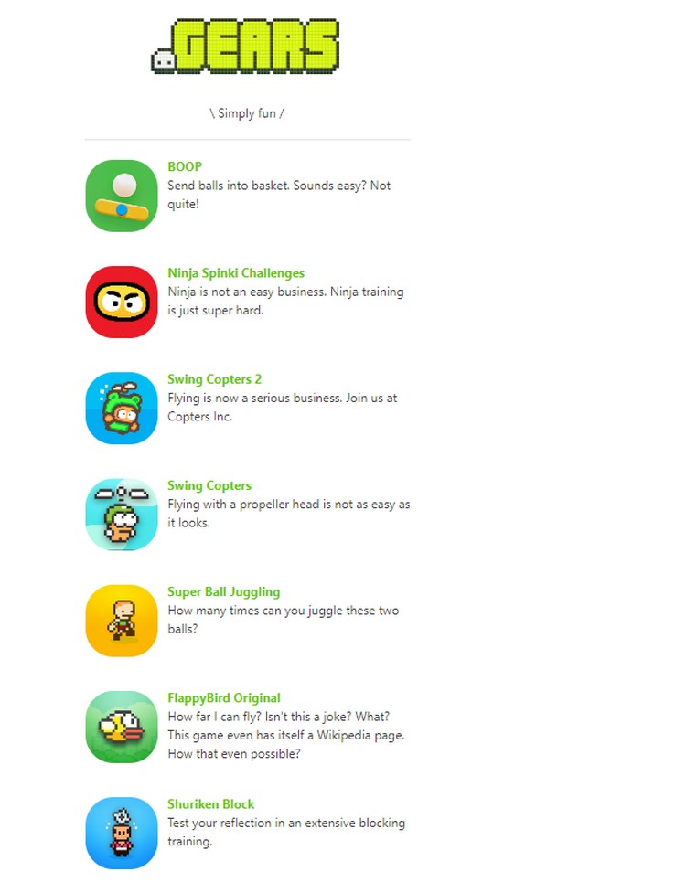 dotgear-1 Dotgear của anh Nguyễn Hà Đông sau thành công của FlappyBird hiện giờ ra sao? dotgear 1