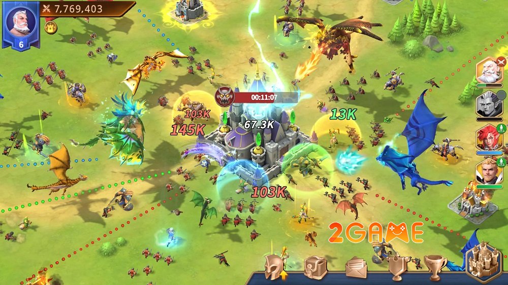 Dragon Siege: Kingdom Conquest – Game chiến thuật nhân giống rồng chính thức ra mắt toàn cầu dragon siege comp dragons 2
