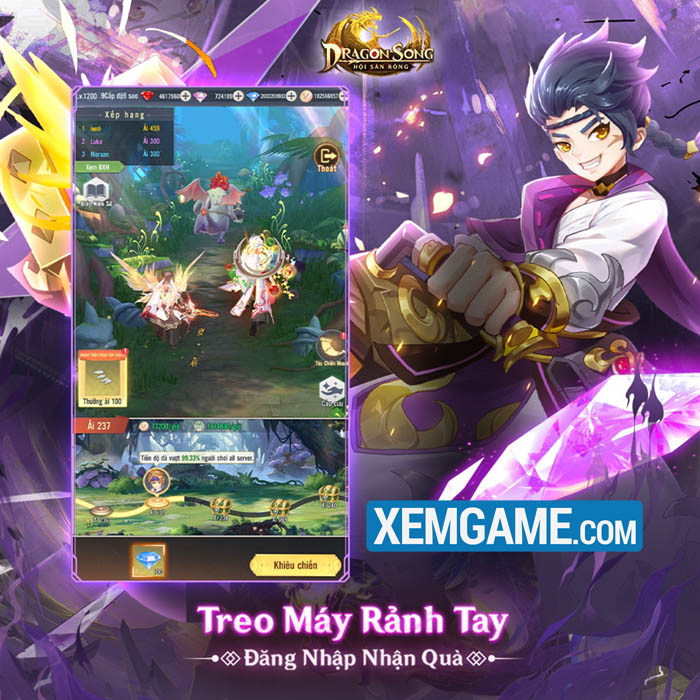 dragon-song-funtap-7 Hòa mình vào cuộc phiêu lưu “triệu người” cùng Dragon Song trong tháng 12 dragon song funtap 7