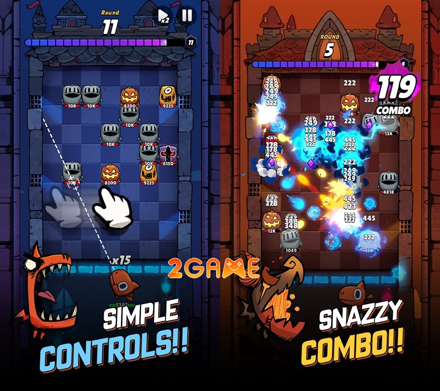 Dragon BUURRP – Cùng Rồng con phá đảo game nhập vai roguelike phong cách pinball dragonbuurrp 1