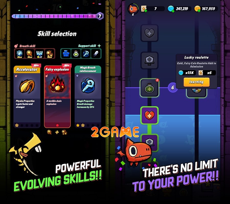 Dragon BUURRP – Cùng Rồng con phá đảo game nhập vai roguelike phong cách pinball dragonbuurrp 3