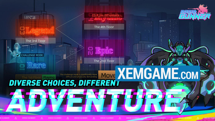 Droid Gunner – tựa game giải trí được yêu thích vì đầy màu sắc droid gunner 3