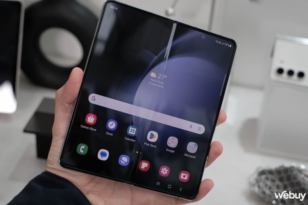 Trên tay Galaxy Z Fold5: Hoàn thiện nhiều chi tiết, khắc phục nhiều vấn đề - Ảnh 6.