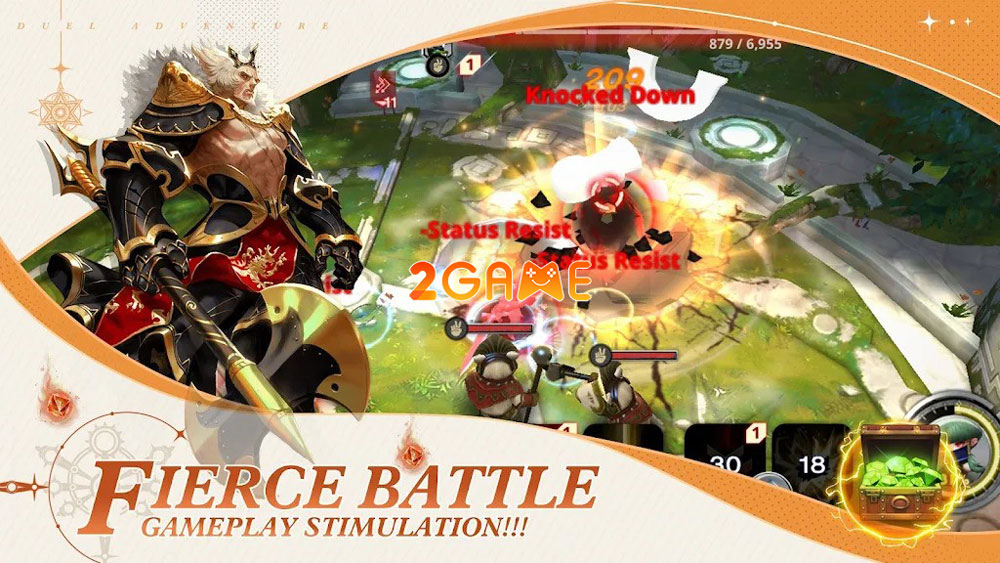 Bối cảnh hấp dẫn của game Duel Adventure Bối cảnh hấp dẫn của game Duel Adventure