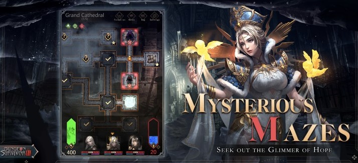 Dungeon Survivor 3: Dark Genesis đã được phát hành trên Apple App Store và Google Play Store dungeon survivor 3 2