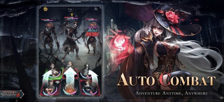Dungeon Survivor 3: Dark Genesis đã được phát hành trên Apple App Store và Google Play Store dungeon survivor 3 3
