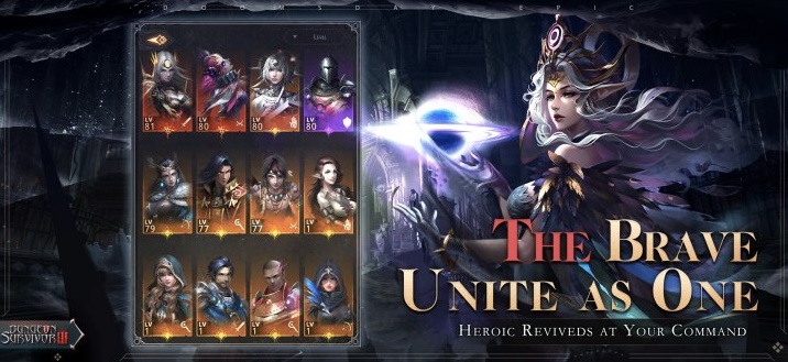 Dungeon Survivor 3: Dark Genesis đã được phát hành trên Apple App Store và Google Play Store dungeon survivor 3 4