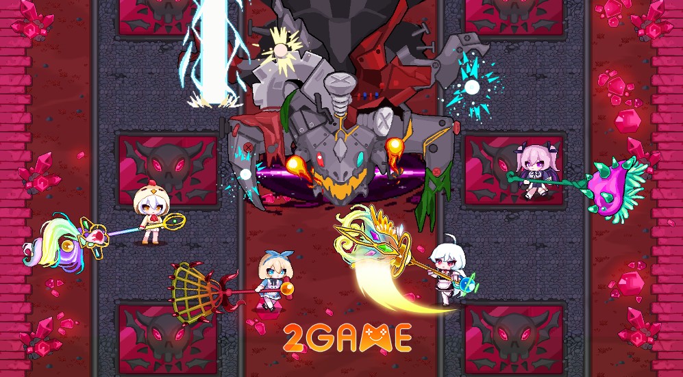 Dọn rác hầm ngục trong game Dungeon Sweeper KiKi dungeon sweeper kiki 6