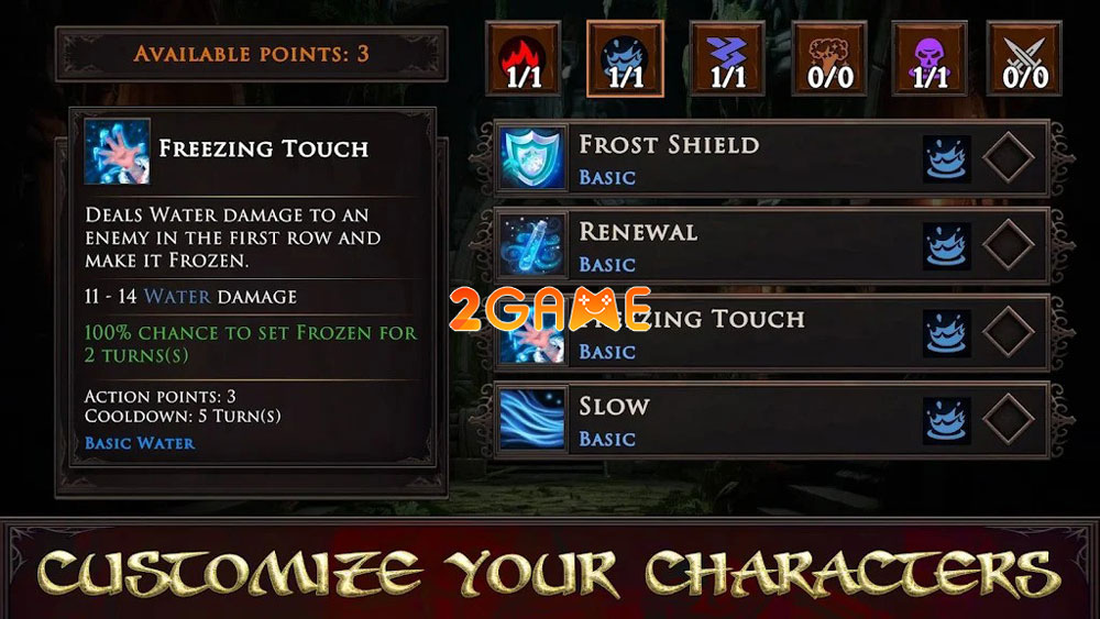 Hệ thống kĩ năng và trang bị cho nhân vật trong game chiến thuật Duskfall Hệ thống kĩ năng và trang bị cho nhân vật trong game chiến thuật Duskfall