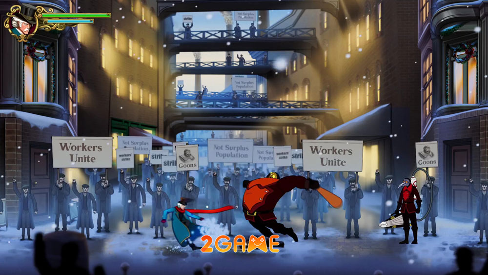 Khung cảnh độc đáo của game nhập vai EBENEZER & the Invisible World