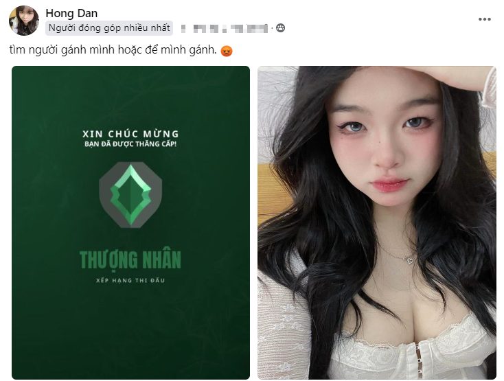 Chỉ một dòng tin của nữ "chiến thần" khiến bao anh em game thủ xếp hàng xin "dâng hiến"- Ảnh 1.