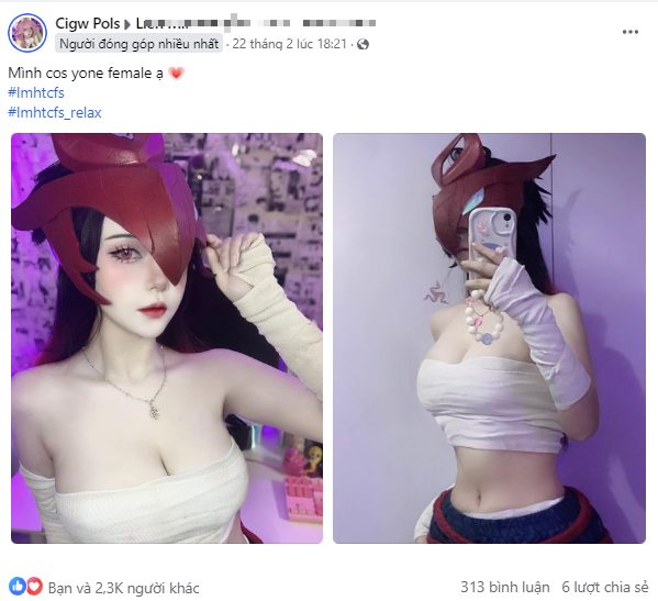 Lại một bản cosplay Yone khiến fan nam điêu đứng, chính chủ mạnh dạn khoe "tâm hồn" giữa những ngày mưa lạnh - Ảnh 1. Lại một bản cosplay Yone khiến fan nam điêu đứng, chính chủ mạnh dạn khoe "tâm hồn" giữa những ngày mưa lạnh - Ảnh 1.