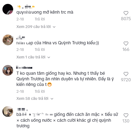 Bị tố đạo nhái video mukbang của "tiên nữ" Quỳnh Trương, TikToker âm thầm làm một chuyện - Ảnh 4. Bị tố đạo nhái video mukbang của "tiên nữ" Quỳnh Trương, TikToker âm thầm làm một chuyện - Ảnh 4.