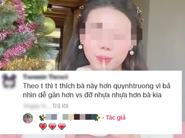 Bị tố đạo nhái video mukbang của "tiên nữ" Quỳnh Trương, TikToker âm thầm làm một chuyện - Ảnh 6. Bị tố đạo nhái video mukbang của "tiên nữ" Quỳnh Trương, TikToker âm thầm làm một chuyện - Ảnh 6.