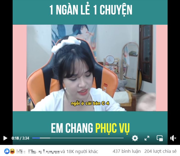 Lượm nhặt chuyện "khó đỡ" rồi kể lại trên sóng, nữ streamer tự biến kênh của mình trở nên đặc biệt - Ảnh 1. Lượm nhặt chuyện "khó đỡ" rồi kể lại trên sóng, nữ streamer tự biến kênh của mình trở nên đặc biệt - Ảnh 1.