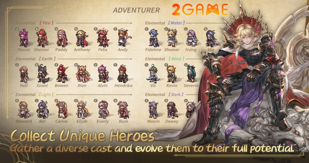 endless-grades-1 Gặp gỡ hơn 100 nhân vật trong Endless Grades: Pixel Saga