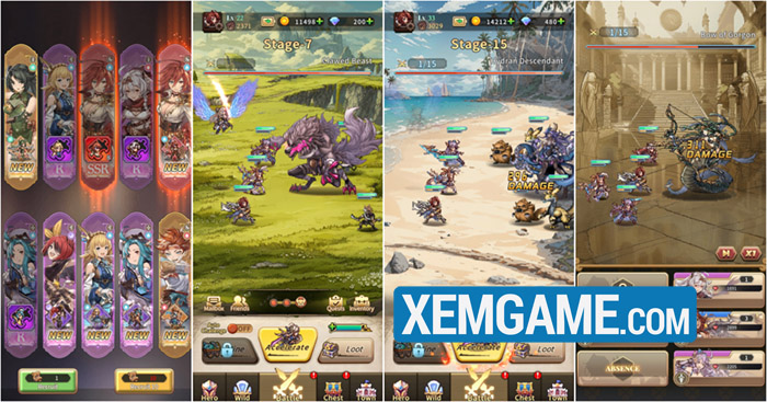 Endless Grades: Pixel Saga – game thẻ tướng pixel mới đầy thú vị endless grades pixel saga 2