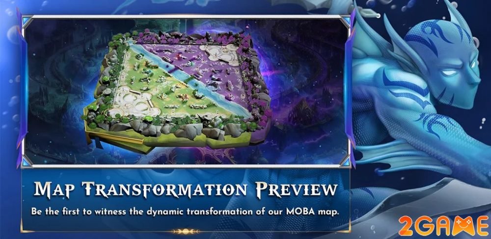 Bản đồ độc đáo của tựa game Evermoon MOBA