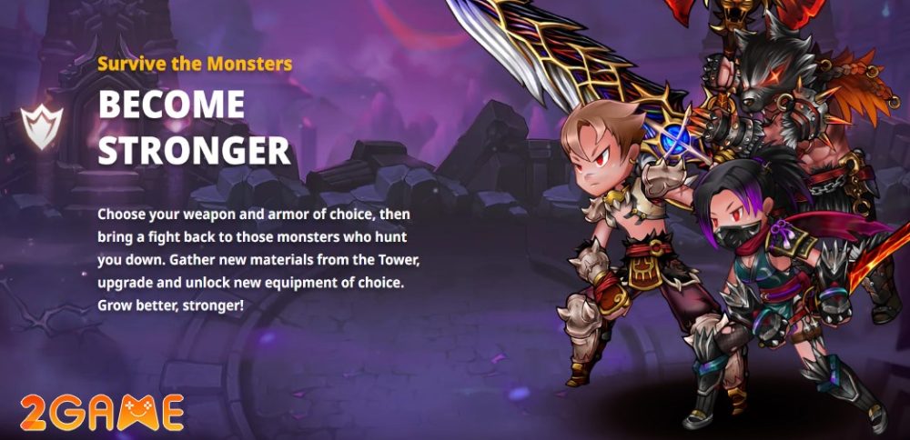 Trở nên mạnh mẽ cùng với các đồng đội của mình trong Evil Soul