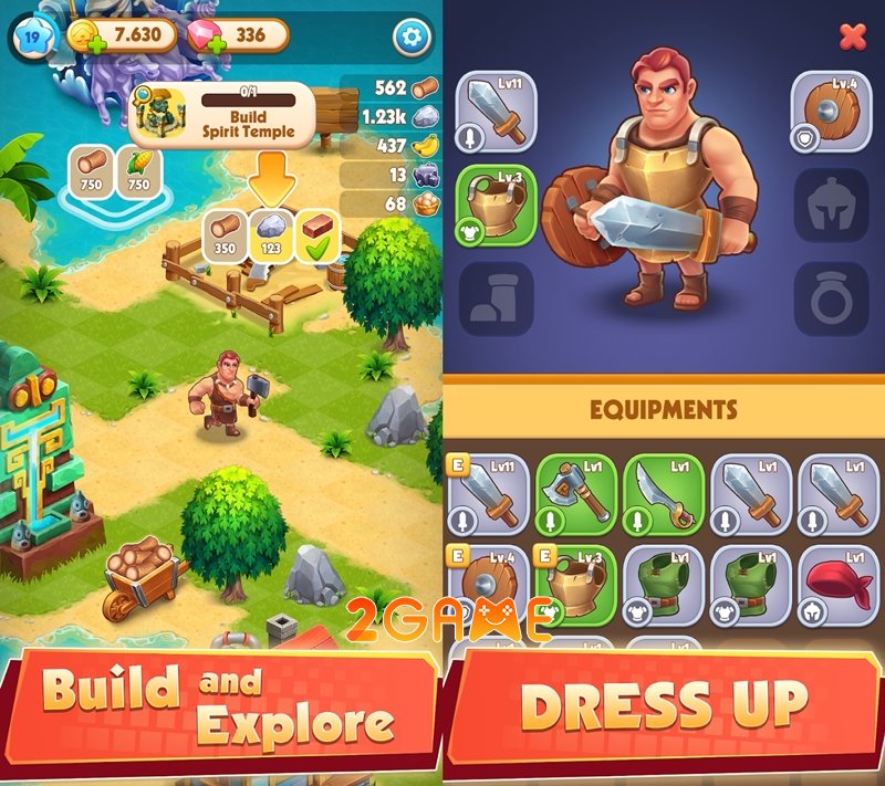 Exilesland là một game nhập vai sinh tồn, chế tạo mới sắp ra mắt exilesland 3