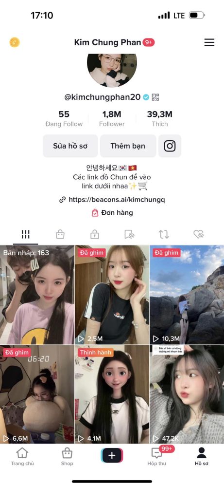 Kim Chung Phan khoe Tích xanh TikTok, cộng đồng mạng chúc mừng không ngớt f1 6