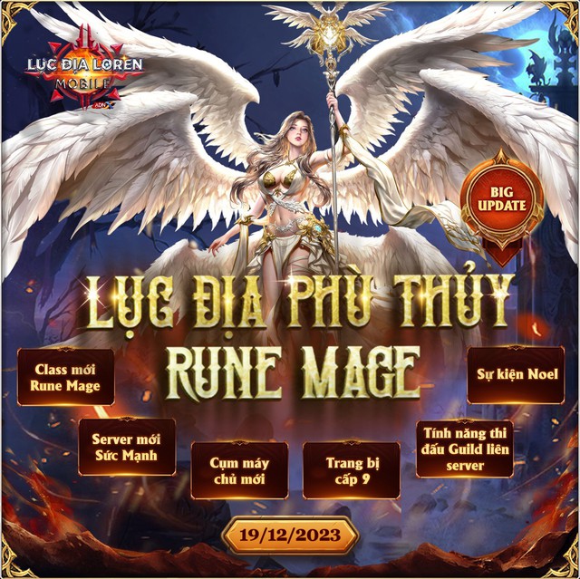 Lục Địa Loren – ADNX công bố Big Update cuối năm 2023: Lục Địa Phù Thuỷ - Run Mage chính thức lộ diện - Ảnh 4.