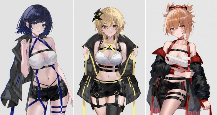 fan-art-genshin-impact-1 Chiêm ngưỡng bộ ảnh Fan art biến các cô nàng trong Genshin Impact theo phong cách mới fan art genshin impact 1