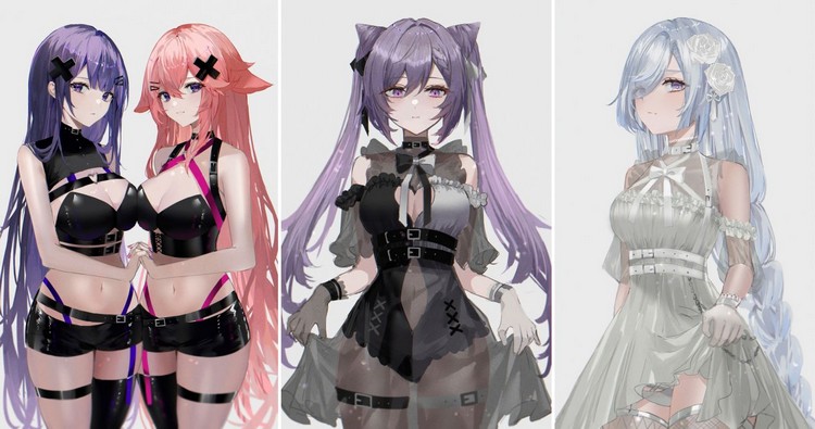 fan-art-genshin-impact-2 Chiêm ngưỡng bộ ảnh Fan art biến các cô nàng trong Genshin Impact theo phong cách mới fan art genshin impact 2