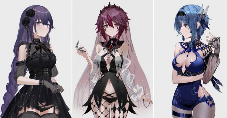 fan-art-genshin-impact-3 Chiêm ngưỡng bộ ảnh Fan art biến các cô nàng trong Genshin Impact theo phong cách mới fan art genshin impact 3