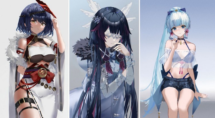 fan-art-genshin-impact-6 Chiêm ngưỡng bộ ảnh Fan art biến các cô nàng trong Genshin Impact theo phong cách mới fan art genshin impact 6